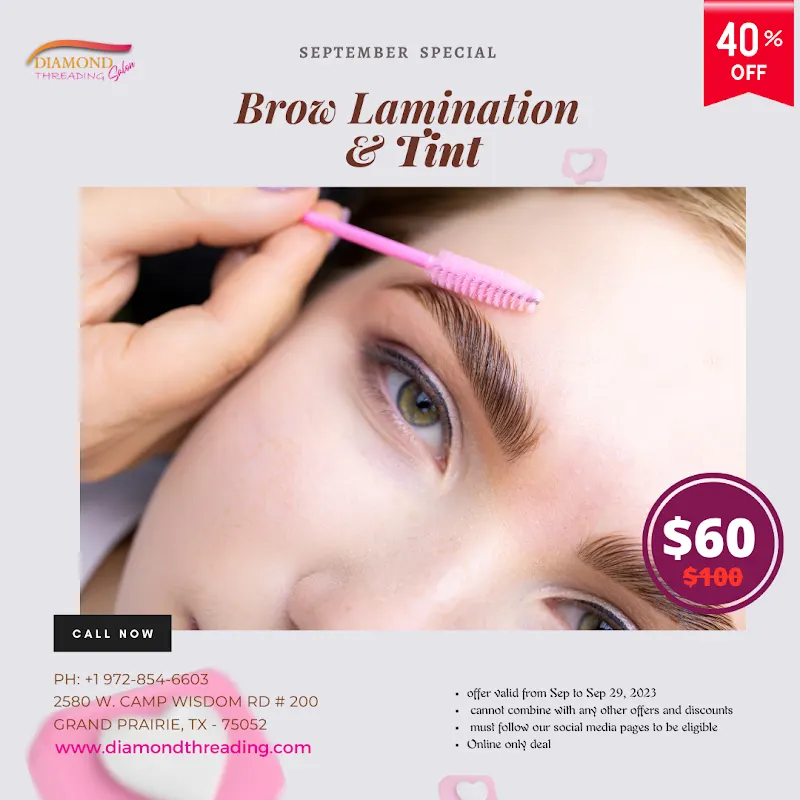 Diamond Threading Salon & Spa — Beauty salon in Grand Prairie